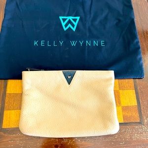 Kelly Wynne Leather Clutch